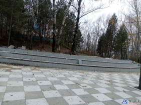 磐石東山公園在建設(shè)中